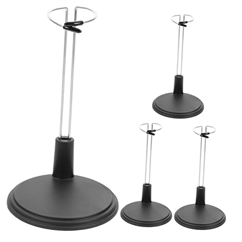 ERINGOGO 4Stücke Höhenverstellbarer Figurenständer für Action Figuren Puppenständer Stabil und Langlebig für Puppenvitrinen und Spielzeugausstellungen für Figuren Höhe von ERINGOGO