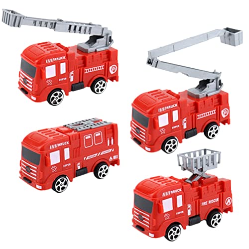 ERINGOGO 4stücke Feuerwehrwagen Als Kuchendekoration Für Kindergeburtstage Lebendige Tortenaufsätze Für Auto-themenfeiern Langlebigem Gefertigt Und Dekorativ ERINGOGO 4stücke Feuerwehrwagen Als Kuchendekoration Für Kindergeburtstage Lebendige Tortenaufsätze Für Auto-themenfeiern Langlebigem Gefertigt Und Dekorativ von ERINGOGO