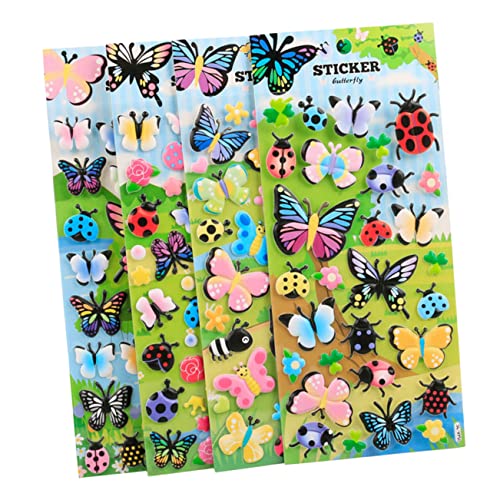 ERINGOGO 4stücke Teiliges Cartoon Sticker Für Mädchen Belohnungssticker Für Kindergarten Selbstklebende Aufkleber Kreativität Und Spaß von ERINGOGO