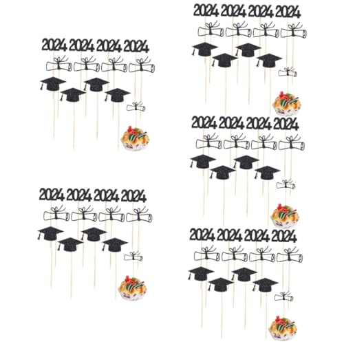ERINGOGO 5 Sätze Graduierungskappe-kuchendekoration Braut- Kuchen Picks Stand Grad Partyzubehör Kuchenauswahl Für Das Neue Jahr Partydekorationen Tortenständer Mit Deckel Planke Holz ERINGOGO 5 Sätze Graduierungskappe-kuchendekoration Braut- Kuchen Picks Stand Grad Partyzubehör Kuchenauswahl Für Das Neue Jahr Partydekorationen Tortenständer Mit Deckel Planke Holz von ERINGOGO