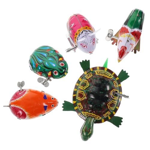 ERINGOGO 5 Stück Aufziehspielzeug Retro Blechspielzeug für Kreative Party Mitgebsel Interaktive Spielzeuge Nostalgische Designs von Frosch Hase und Mehr Klassenzimmer Belohnungsspielzeug ERINGOGO 5 Stück Aufziehspielzeug Retro Blechspielzeug für Kreative Party Mitgebsel Interaktive Spielzeuge Nostalgische Designs von Frosch Hase und Mehr Klassenzimmer Belohnungsspielzeug von ERINGOGO