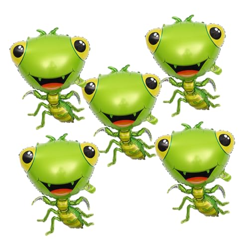 ERINGOGO 5 Stück Insektenballon Ballongirlande Tierischer Aufblasbarer Ballon Ballonbogen Luftballons Geburtstagsdekoration Schmetterlingsballon Klare Luftballons Aluminiumfolie Green ERINGOGO 5 Stück Insektenballon Ballongirlande Tierischer Aufblasbarer Ballon Ballonbogen Luftballons Geburtstagsdekoration Schmetterlingsballon Klare Luftballons Aluminiumfolie Green von ERINGOGO