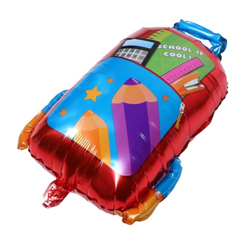 ERINGOGO 5 Stück Teiliges Schulanfang Luftballons Stabile Aluminiumfolie Rucksackförmig Kinderfreundlich Mehrfach Verwendbar Einfache Befüllung für Kindergarten und Schulfeiern ERINGOGO 5 Stück Teiliges Schulanfang Luftballons Stabile Aluminiumfolie Rucksackförmig Kinderfreundlich Mehrfach Verwendbar Einfache Befüllung für Kindergarten und Schulfeiern von ERINGOGO