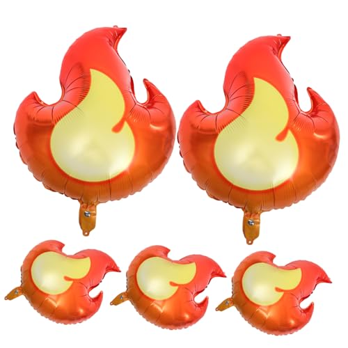 ERINGOGO 5 Stück Themen Flammenballons aus Aluminiumfolie Party Dekoration für Jungen Geburtstagsfeiern für Kindergeburtstage ERINGOGO 5 Stück Themen Flammenballons aus Aluminiumfolie Party Dekoration für Jungen Geburtstagsfeiern für Kindergeburtstage von ERINGOGO