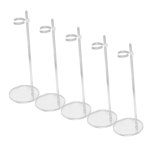 ERINGOGO 5stücke Verstellbarer Puppenständer Puppenhalter Und Ausstellungsständer Robuster Puppenstützständer Puppenregal Für Actionfiguren Und Modelle Einfach Zu Montieren Lagern von ERINGOGO