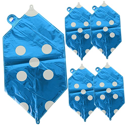 ERINGOGO 5 Stück Luftballons in Würfelform Party Dekoration für Spieleabende Geburtstagsfeiern und Mottopartys ERINGOGO 5 Stück Luftballons in Würfelform Party Dekoration für Spieleabende Geburtstagsfeiern und Mottopartys von ERINGOGO