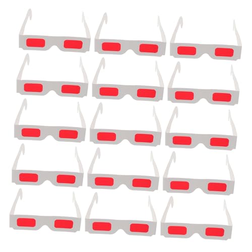 ERINGOGO 3D-filmbrille 50 Stück Rot für Jungen und Mädchen Partygeschenke Valentinstagsdeko ERINGOGO 3D-filmbrille 50 Stück Rot für Jungen und Mädchen Partygeschenke Valentinstagsdeko von ERINGOGO