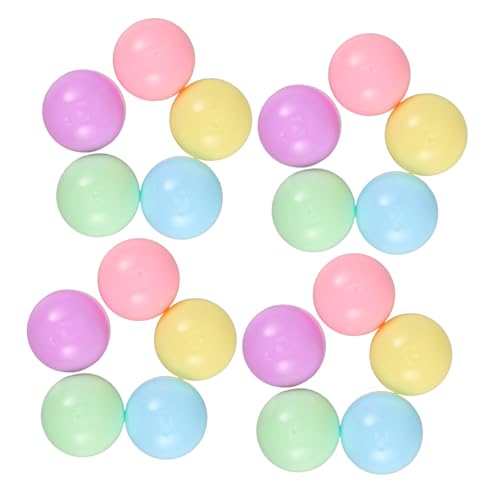 ERINGOGO 50 Stück Bunte Füllbare Plastikkugeln für Diy Bastelarbeiten Partys und Automaten für Kleine und Schulpreise ERINGOGO 50 Stück Bunte Füllbare Plastikkugeln für Diy Bastelarbeiten Partys und Automaten für Kleine und Schulpreise von ERINGOGO