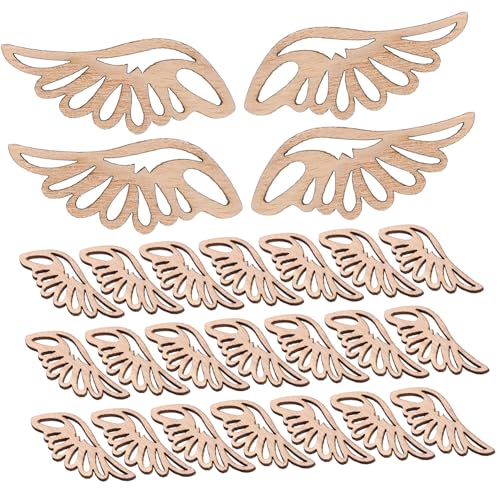 ERINGOGO 50 Stücke Handwerk Ausschnitte Holz Ornament Dekorationen Für Hochzeit Weihnachten Baum Wohnkultur ERINGOGO 50 Stücke Handwerk Ausschnitte Holz Ornament Dekorationen Für Hochzeit Weihnachten Baum Wohnkultur von ERINGOGO