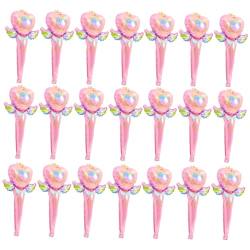 ERINGOGO 50 Stück Feenstabballon Dekorationen Partyzubehör Feenhafte Luftballons Abschlussball Feenfolienballon Luftballons Geburtstagsdekoration Partyballons Aluminiumfolie Rosa ERINGOGO 50 Stück Feenstabballon Dekorationen Partyzubehör Feenhafte Luftballons Abschlussball Feenfolienballon Luftballons Geburtstagsdekoration Partyballons Aluminiumfolie Rosa von ERINGOGO