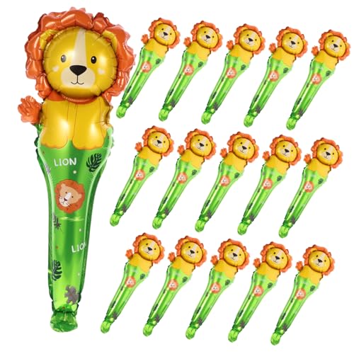 ERINGOGO 50 Stück Löwenstab Ballon Löwen Donnerstäbe Aufblasbare Löwen Party Dekorationen Kinderparty Luftballons Dekorationen Folien Löwenballon Handballon Löwenförmige ERINGOGO 50 Stück Löwenstab Ballon Löwen Donnerstäbe Aufblasbare Löwen Party Dekorationen Kinderparty Luftballons Dekorationen Folien Löwenballon Handballon Löwenförmige von ERINGOGO