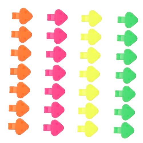ERINGOGO 50 Stück Pilzförmige Pfeifen für Lustige Musikspielzeuge für Partys und Mitgebsel Sicheres und Hochwertiges Material für Kindergarten und Zuhause Zufällige Farbe von ERINGOGO