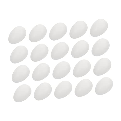 ERINGOGO 50 Stück Teiliges DIY Ostereier Kunststoff Weiße Bastel Eier zum Bemalen Stabile Sichere Deko Eier für Osterdekoration und Kinderhandwerk für Kindergarten und DIY Projekte ERINGOGO 50 Stück Teiliges DIY Ostereier Kunststoff Weiße Bastel Eier zum Bemalen Stabile Sichere Deko Eier für Osterdekoration und Kinderhandwerk für Kindergarten und DIY Projekte von ERINGOGO