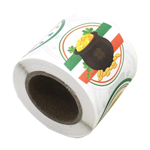 ERINGOGO Selbstklebende Festival-Aufkleber St. Patricks Day Siegeletiketten 500 Stück Irischer Hut Dekorativ Für Zuhause ERINGOGO Selbstklebende Festival-Aufkleber St. Patricks Day Siegeletiketten 500 Stück Irischer Hut Dekorativ Für Zuhause von ERINGOGO