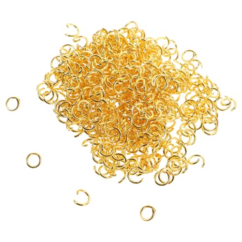 ERINGOGO 500 Stück Edelstahl Offene Sprungringe Rostfrei Langlebig Vielseitig für DIY Schmuckherstellung Armband Halskette Bastelringe Schmuckverbinder für Beading und Bastelprojekte ERINGOGO 500 Stück Edelstahl Offene Sprungringe Rostfrei Langlebig Vielseitig für DIY Schmuckherstellung Armband Halskette Bastelringe Schmuckverbinder für Beading und Bastelprojekte von ERINGOGO