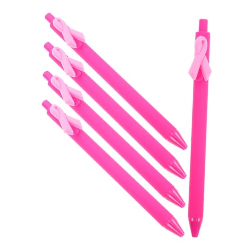 ERINGOGO 5stücke Ribbon Kugelschreiber Für Krebshilfe Tragbare Dekorative Stifte Mit Glattem Schreibfluss Für Studenten Und Fundraising-aktivitäten ERINGOGO 5stücke Ribbon Kugelschreiber Für Krebshilfe Tragbare Dekorative Stifte Mit Glattem Schreibfluss Für Studenten Und Fundraising-aktivitäten von ERINGOGO