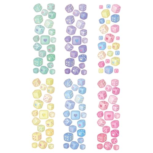 ERINGOGO 6 Blätter Herz Sticker für Scrapbooking Selbstklebende Dekorationsaufkleber für Fotoalben Diy Karten Bastelprojekte Zufällige Farben Vielseitig Einsetzbar Zufällige ERINGOGO 6 Blätter Herz Sticker für Scrapbooking Selbstklebende Dekorationsaufkleber für Fotoalben Diy Karten Bastelprojekte Zufällige Farben Vielseitig Einsetzbar Zufällige von ERINGOGO