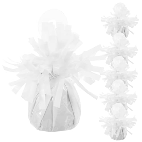 ERINGOGO 6 Stück Ballongewichte aus Ummantelung Stabile Ballonbeschwerer für Helium Folien Latexballons Vielseitig Einsetzbar für Hochzeit Geburtstag und Partydekoration ERINGOGO 6 Stück Ballongewichte aus Ummantelung Stabile Ballonbeschwerer für Helium Folien Latexballons Vielseitig Einsetzbar für Hochzeit Geburtstag und Partydekoration von ERINGOGO