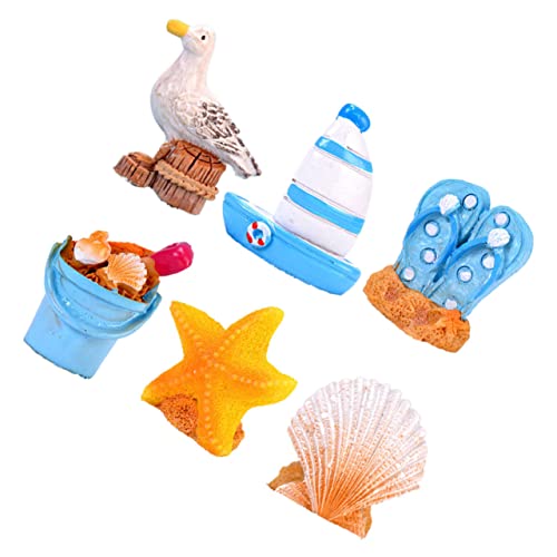 ERINGOGO 6 Stück Dekoration Im Mediterranen Stil Tischdeckel Objekte Zubehör Dekorationen Hausdekoration Küsten Nautisch Stranddekor Wohnkultur Muscheldekor Ornamente Heimdekoration ERINGOGO 6 Stück Dekoration Im Mediterranen Stil Tischdeckel Objekte Zubehör Dekorationen Hausdekoration Küsten Nautisch Stranddekor Wohnkultur Muscheldekor Ornamente Heimdekoration von ERINGOGO