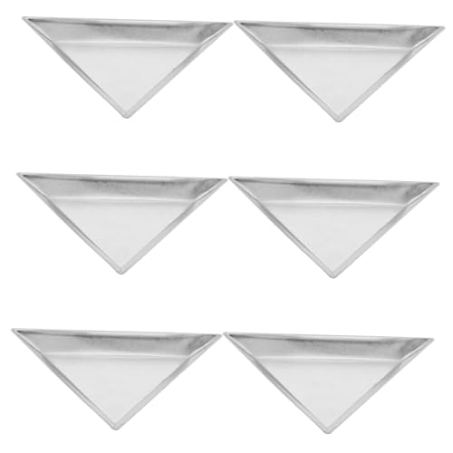 ERINGOGO 6 Stück Dreieck Edelstahl Wiegeschalen für Schmuck Präzise Wiegeschalen für Pulver Flüssigkeiten Epoxidharz Labor Messschalen Zubehör Kompakt Langlebig Leicht zu Reinigen ERINGOGO 6 Stück Dreieck Edelstahl Wiegeschalen für Schmuck Präzise Wiegeschalen für Pulver Flüssigkeiten Epoxidharz Labor Messschalen Zubehör Kompakt Langlebig Leicht zu Reinigen von ERINGOGO