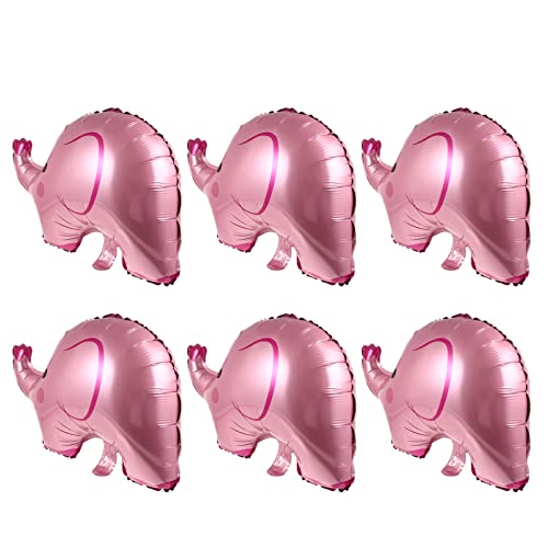ERINGOGO 6 Stück Elefantenballon Glücklich Dekoration Partyballons Heliumballons Junge Ballon Ingeblasene Luftballons Süße Luftballons Tierballons Ballonparty Aluminiumfolie Rosa ERINGOGO 6 Stück Elefantenballon Glücklich Dekoration Partyballons Heliumballons Junge Ballon Ingeblasene Luftballons Süße Luftballons Tierballons Ballonparty Aluminiumfolie Rosa von ERINGOGO