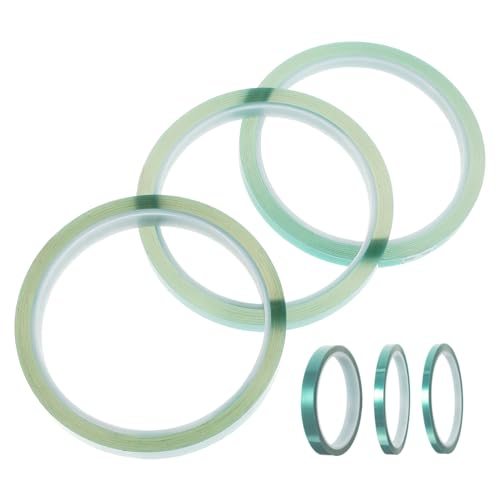 ERINGOGO 6 Stück Hitzebeständiges Klebeband Klebestreifen Sprühen Temperatur Diy Klebeband Abdeckband Fenster Hitzebeständige Bänder Klebrig Klebstoff Wickelband Hoch Green Das Haustier ERINGOGO 6 Stück Hitzebeständiges Klebeband Klebestreifen Sprühen Temperatur Diy Klebeband Abdeckband Fenster Hitzebeständige Bänder Klebrig Klebstoff Wickelband Hoch Green Das Haustier von ERINGOGO