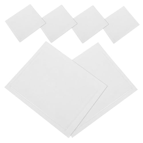 ERINGOGO 6 Stück Selbstklebstoffkartenbeutel durchsichtige, selbstklebende Kartenhüllen Taschenschutz selbstklebende Taschen Haftkartenhalter Klebekartenhüllen klebrige Tasche Plastik Weiß von ERINGOGO