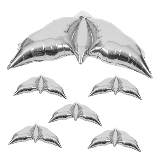 ERINGOGO 6 Stück Silberne Tauben Luftballons aus Aluminiumfolie für Hochzeit und Feierlichkeiten für Romantische Dekorationen und Friedliche Freisetzungen ERINGOGO 6 Stück Silberne Tauben Luftballons aus Aluminiumfolie für Hochzeit und Feierlichkeiten für Romantische Dekorationen und Friedliche Freisetzungen von ERINGOGO