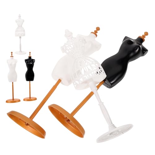 ERINGOGO 6 Stück Teiliges Puppenständer Mini Schaufensterpuppen für Puppenkleidung Display Stabile Kleidungshalter für Puppenhaus DIY Dekoration Geeignet für Sammler ERINGOGO 6 Stück Teiliges Puppenständer Mini Schaufensterpuppen für Puppenkleidung Display Stabile Kleidungshalter für Puppenhaus DIY Dekoration Geeignet für Sammler von ERINGOGO
