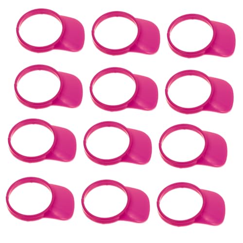ERINGOGO 60 Stück Kleiner Gelber Enten-Sonnenhut Peg-Puppen Puppenzubehör Zubehör Für Babypuppen Mini Tierfiguren Puppe Verkleiden Zubehör Kleiner Hut Für Puppe Puppenhüte Plastik von ERINGOGO