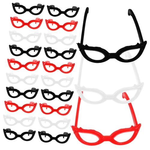 ERINGOGO 60 Stück Teiliges Mini Puppen Sonnenbrillen Brillen für DIY Puppenkostüm Leichte Bunte Accessoires für Puppen als für Bastelprojekte ERINGOGO 60 Stück Teiliges Mini Puppen Sonnenbrillen Brillen für DIY Puppenkostüm Leichte Bunte Accessoires für Puppen als für Bastelprojekte von ERINGOGO