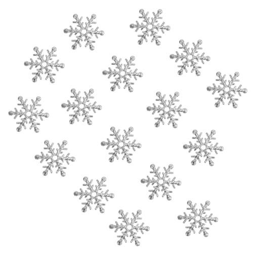 ERINGOGO 600 Stk. Teiliges Schneeflocken Konfetti Silber Glitzernde Xmas Tischdeko Festliches Streudekor für Weihnachtsfeier Hautfreundlich Geruchlos für Party und Winterdeko ERINGOGO 600 Stk. Teiliges Schneeflocken Konfetti Silber Glitzernde Xmas Tischdeko Festliches Streudekor für Weihnachtsfeier Hautfreundlich Geruchlos für Party und Winterdeko von ERINGOGO