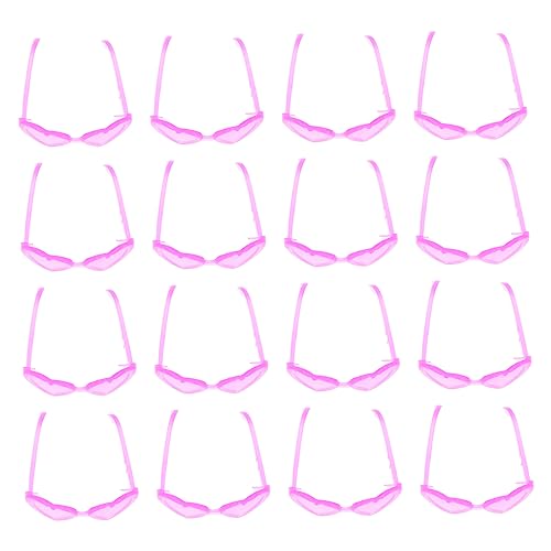 ERINGOGO 60Stücke Mini Herz Sonnenbrillen Zubehör für Puppen Farbenfrohe Brillen für Kleine Puppen für DIY Projekte und Kreative Rollenspiele ERINGOGO 60Stücke Mini Herz Sonnenbrillen Zubehör für Puppen Farbenfrohe Brillen für Kleine Puppen für DIY Projekte und Kreative Rollenspiele von ERINGOGO