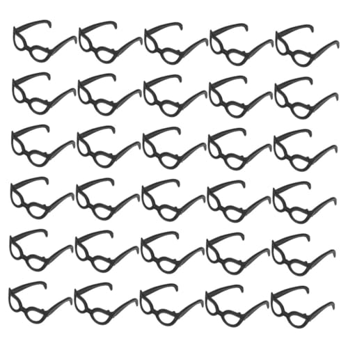 ERINGOGO 60Stücke Mini Puppenbrille Zubehör Modebrillen Für Puppen Lustige Sonnenbrillen Requisiten Für Puppenkostüme Kinderfreundliche Dekoration Für Puppenhäuser von ERINGOGO
