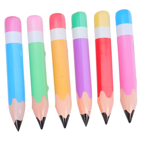 ERINGOGO 6stücke Aufblasbarer Bleistiftballon Für Klassenzimmer Dekoration Zum Aufhängen Für Schulanfang Partyzubehör Aus Strapazierfähigem Pvc-material Schnelles Aufblasen Leuchtende ERINGOGO 6stücke Aufblasbarer Bleistiftballon Für Klassenzimmer Dekoration Zum Aufhängen Für Schulanfang Partyzubehör Aus Strapazierfähigem Pvc-material Schnelles Aufblasen Leuchtende von ERINGOGO