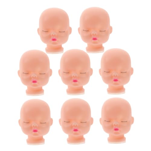 ERINGOGO 8St schlafende Babypuppe kinderpuppe Puppenbastelmaterial Puppenbasteln Puppenkunst plüsch zubehör selber Machen individuelle Puppenköpfe Puppenreparaturkopf Vinyl ERINGOGO 8St schlafende Babypuppe kinderpuppe Puppenbastelmaterial Puppenbasteln Puppenkunst plüsch zubehör selber Machen individuelle Puppenköpfe Puppenreparaturkopf Vinyl von ERINGOGO