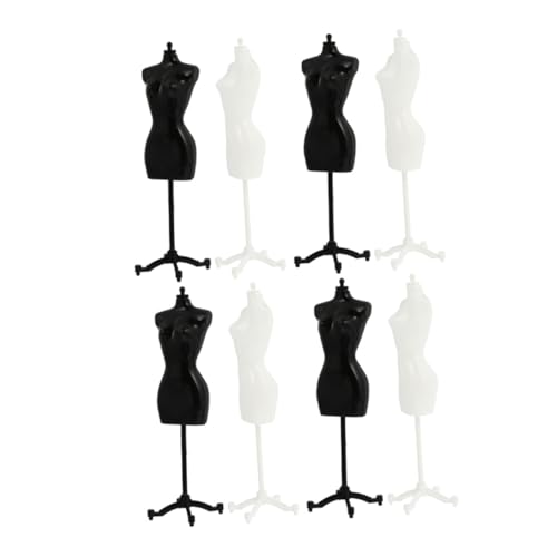 ERINGOGO 8Stücke Puppenständer Teiliges Modell Für Puppenbekleidung Stabil Und Langlebig Für Kreativität Und Fantasie Aus Hochwertigem von ERINGOGO