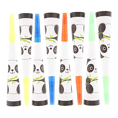 ERINGOGO 9 Stk Trompete zum Jubeln party mitgebsel kinderparty mitgebsel cheer fussball party whitn spielzeuge Trompetenspielzeug aus Papier Sporttreffen-Trompetenspielzeug Weiß von ERINGOGO