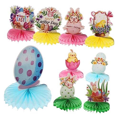ERINGOGO 9 Stück Kaninchen -ostereiendekoration Künstlich Party Frühling Dekorationen Wabenornamente Waben-mittelstücke Mittelstücke Wabendekor Urlaubsartikel Papier ERINGOGO 9 Stück Kaninchen -ostereiendekoration Künstlich Party Frühling Dekorationen Wabenornamente Waben-mittelstücke Mittelstücke Wabendekor Urlaubsartikel Papier von ERINGOGO