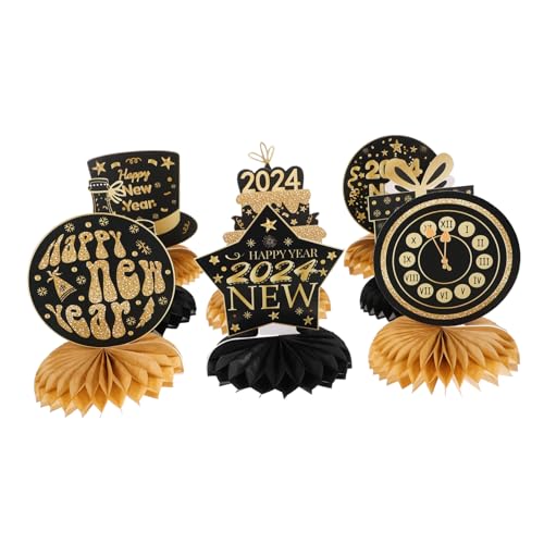 ERINGOGO 9 Stück Papierfächer Wabenbälle Tischdekoration Für Silvester 2024 Neujahrs Tischaufsatz Tischdekoration Party Schreibtisch Dekoration Ornament Neujahrs Waben ERINGOGO 9 Stück Papierfächer Wabenbälle Tischdekoration Für Silvester 2024 Neujahrs Tischaufsatz Tischdekoration Party Schreibtisch Dekoration Ornament Neujahrs Waben von ERINGOGO