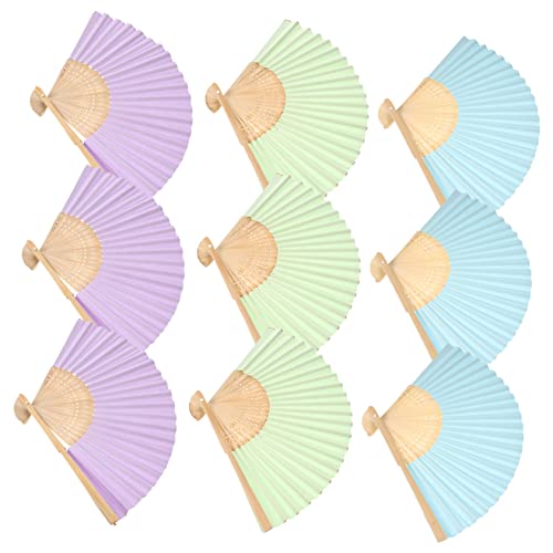ERINGOGO 9 Stück Teiliges Set Leerer Faltfächer für mit Diy Papierfächern für Heimdekoration und Cosplay aus Papier und Gefertigt für Kreative Projekte ERINGOGO 9 Stück Teiliges Set Leerer Faltfächer für mit Diy Papierfächern für Heimdekoration und Cosplay aus Papier und Gefertigt für Kreative Projekte von ERINGOGO