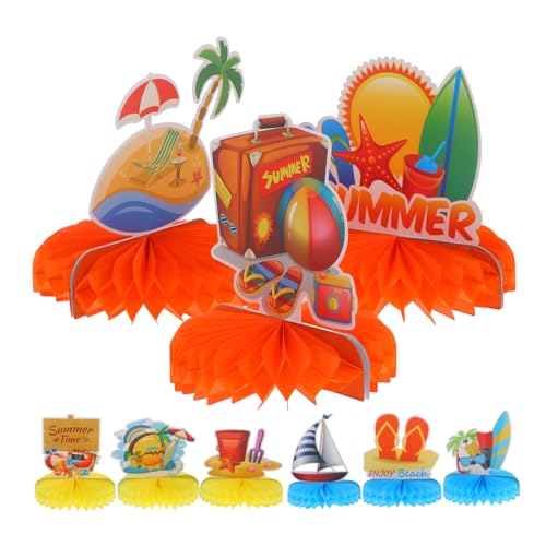 ERINGOGO 9 Teiliges Sommerparty Dekorationsset Für Strand Fiestas Partyzubehör Waben Aloha Mittelstücke Tropische Aufblasbare Luau Partygeschenke Strohhalm Geburtstags Heimdekor ERINGOGO 9 Teiliges Sommerparty Dekorationsset Für Strand Fiestas Partyzubehör Waben Aloha Mittelstücke Tropische Aufblasbare Luau Partygeschenke Strohhalm Geburtstags Heimdekor von ERINGOGO