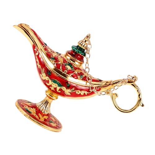 ERINGOGO Aladins Lampe Figur modern Golddekor Bienenwabe Fiesta Freunde Geburtstagsgeschenk Tischdekoration rostfrei Desktop-Lampen-Modell- charmantes Lampendekor Legierung ERINGOGO Aladins Lampe Figur modern Golddekor Bienenwabe Fiesta Freunde Geburtstagsgeschenk Tischdekoration rostfrei Desktop-Lampen-Modell- charmantes Lampendekor Legierung von ERINGOGO