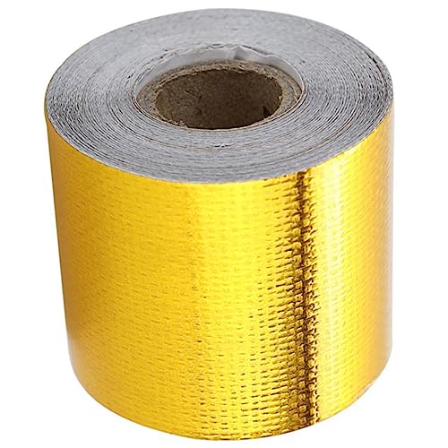ERINGOGO Aluminiumfolienband Hochtemperaturfestes Dichtungsband Feuerfestes Klebeband Für Reparaturen Selbstklebendes Aluminium Versiegelungsband Einsetzbar von ERINGOGO