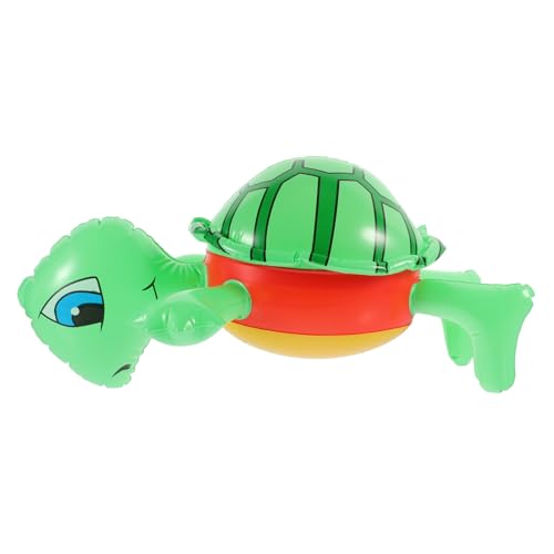 ERINGOGO Aufblasbare Pvc Wasserspielzeug Schildkröte Kreativer Partyballon Für Pooldekoration Leicht Und Tragbar Für Sommerfestlichkeiten Und Wasserspaß von ERINGOGO