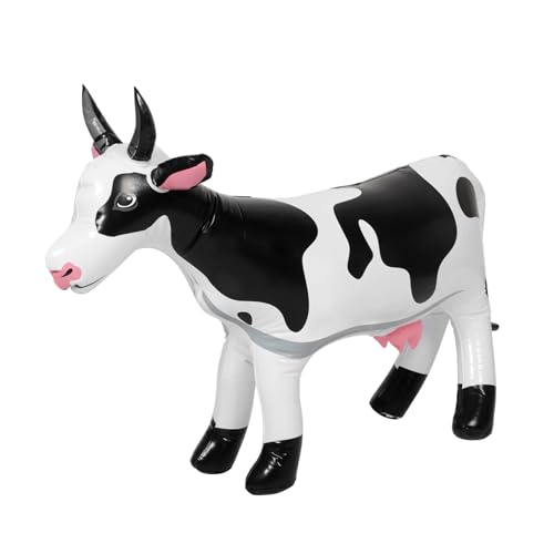 ERINGOGO Aufblasbares Kuhspielzeug Kühe Tiere Party thematisiert Kuh-Ballon-Dekorationen Urlaub Schlag im Freien Kuhspielzeug für aufblasbare Kuh PVC ERINGOGO Aufblasbares Kuhspielzeug Kühe Tiere Party thematisiert Kuh-Ballon-Dekorationen Urlaub Schlag im Freien Kuhspielzeug für aufblasbare Kuh PVC von ERINGOGO