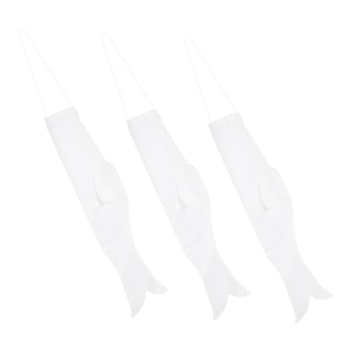 ERINGOGO Blanko-Japanisches Koinobori-Set für Jungen und Mädchen 3-teilig Zum Bemalen Der Japanischen Karpfenflagge Dekoration ERINGOGO Blanko-Japanisches Koinobori-Set für Jungen und Mädchen 3-teilig Zum Bemalen Der Japanischen Karpfenflagge Dekoration von ERINGOGO