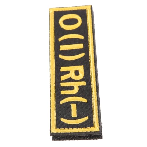 ERINGOGO Blutgruppen Patch Gestickter Military Patch mit praktischem Verschluss Praktische Blutgruppen Kennzeichnung für Kleidung und Rucksack Langlebiges Camouflage Design für Outdoor und von ERINGOGO