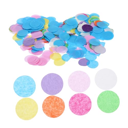 ERINGOGO Bunte Konfetti Tüten Runde Papierkonfetti in Pastellfarben für Hochzeitstischdekoration Partyballon Füller Brautparty und Geburtstagsfeier Leicht zu Handhaben Vielseitig Einsetzbar ERINGOGO Bunte Konfetti Tüten Runde Papierkonfetti in Pastellfarben für Hochzeitstischdekoration Partyballon Füller Brautparty und Geburtstagsfeier Leicht zu Handhaben Vielseitig Einsetzbar von ERINGOGO