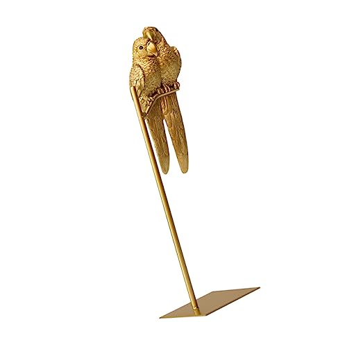 ERINGOGO Couple Parrot Ornament Aus Harz Tischdeko Für Wohnzimmer Schlafzimmer Büro Und Cafés Vogelfigur Als Für Freunde Und Familie ERINGOGO Couple Parrot Ornament Aus Harz Tischdeko Für Wohnzimmer Schlafzimmer Büro Und Cafés Vogelfigur Als Für Freunde Und Familie von ERINGOGO
